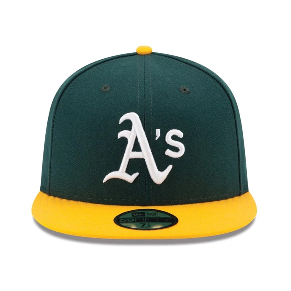 New Era Authentic Collection Oakland Athletics on-field fitted home hat